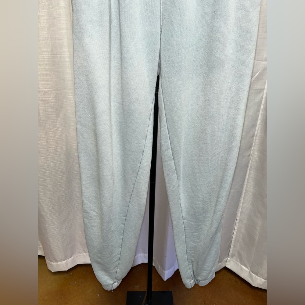 Tna Airy AF Fleece Boyfriend Sweatpant in blue | size small - Picture 3 of 9